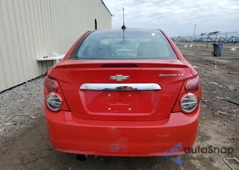 2015 Chevrolet Sonic Lt из США, поврежденный, VIN 1G1JC5SHXF4156777